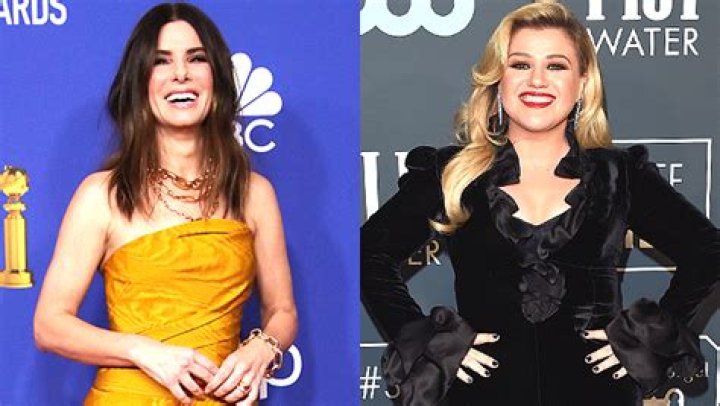 Sandra Bullock & Kelly Clarkson Crack Up During Talk Show Interview Hollywood Life